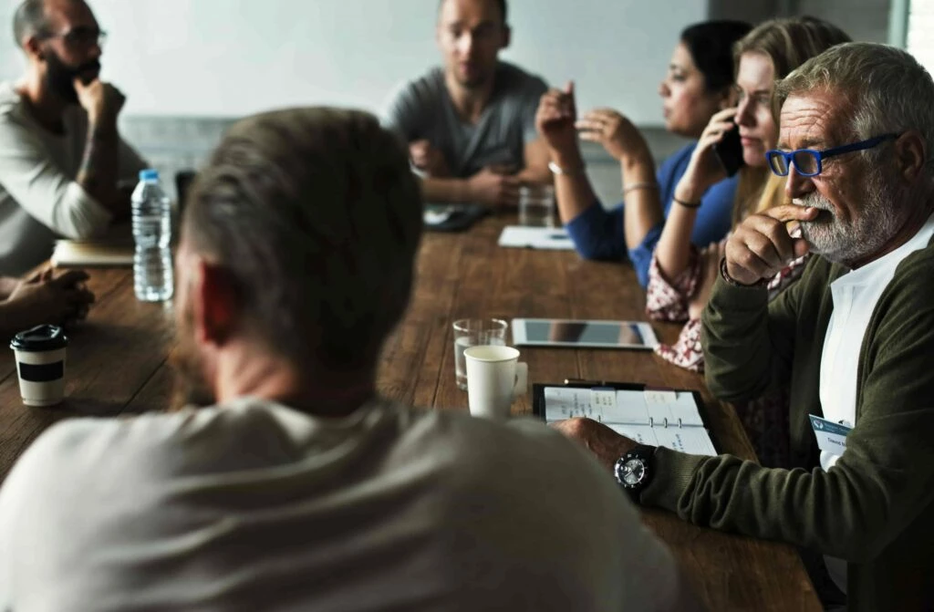 business team meeting